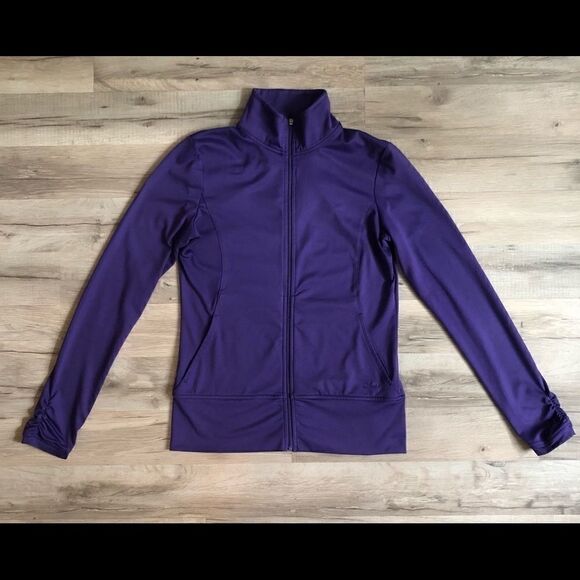 Champion Purple Zip Front Jacket Size XS - Picture 1 of 6